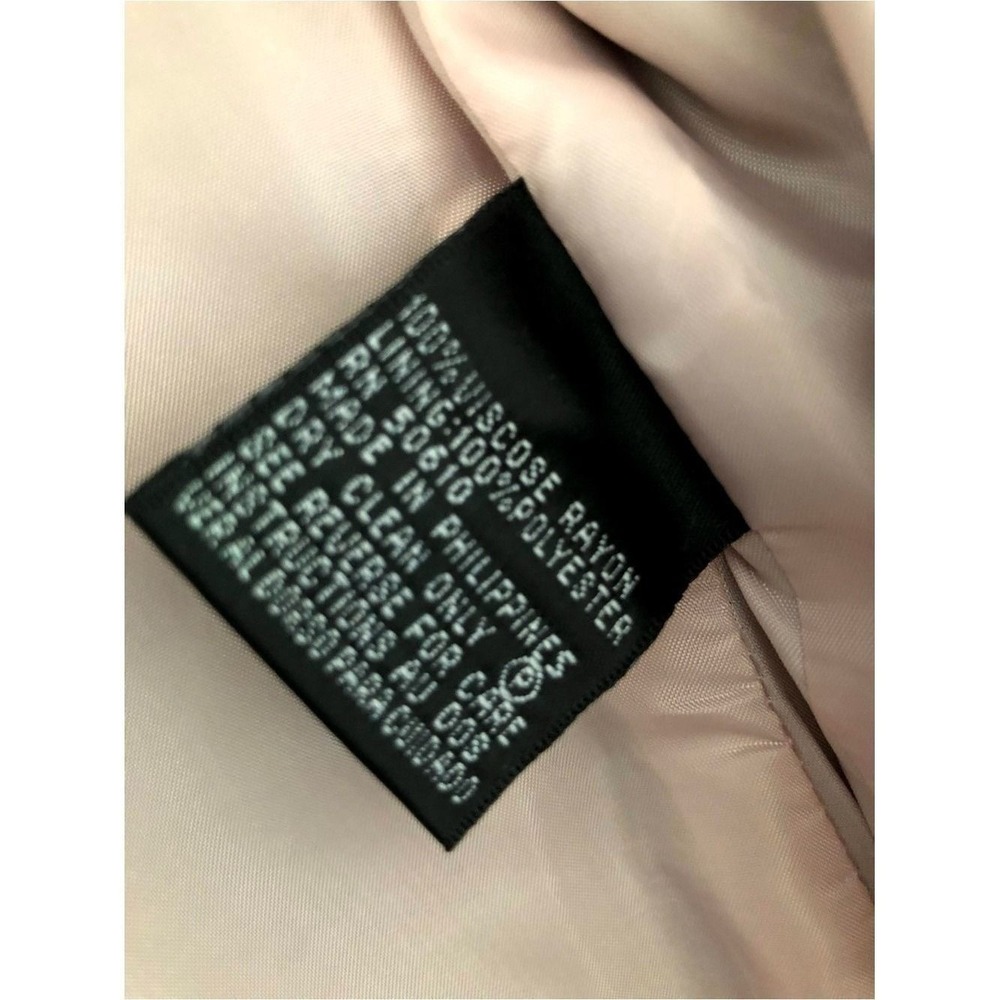 Kasper Petite Gray Longline Career Blazer Jacket Women's Size 16P Office Chic - Picture 11 of 11